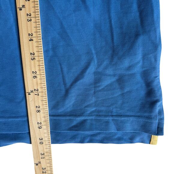 IZOD Advantage Polo Shirt Men’s L Blue Stretch Performance Golf Casual Top - Picture 8 of 12